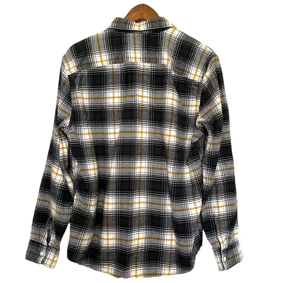 American Eagle Outfitters Super Soft Flannel Plaid Shirt Size Large Button Front - Picture 2 of 6